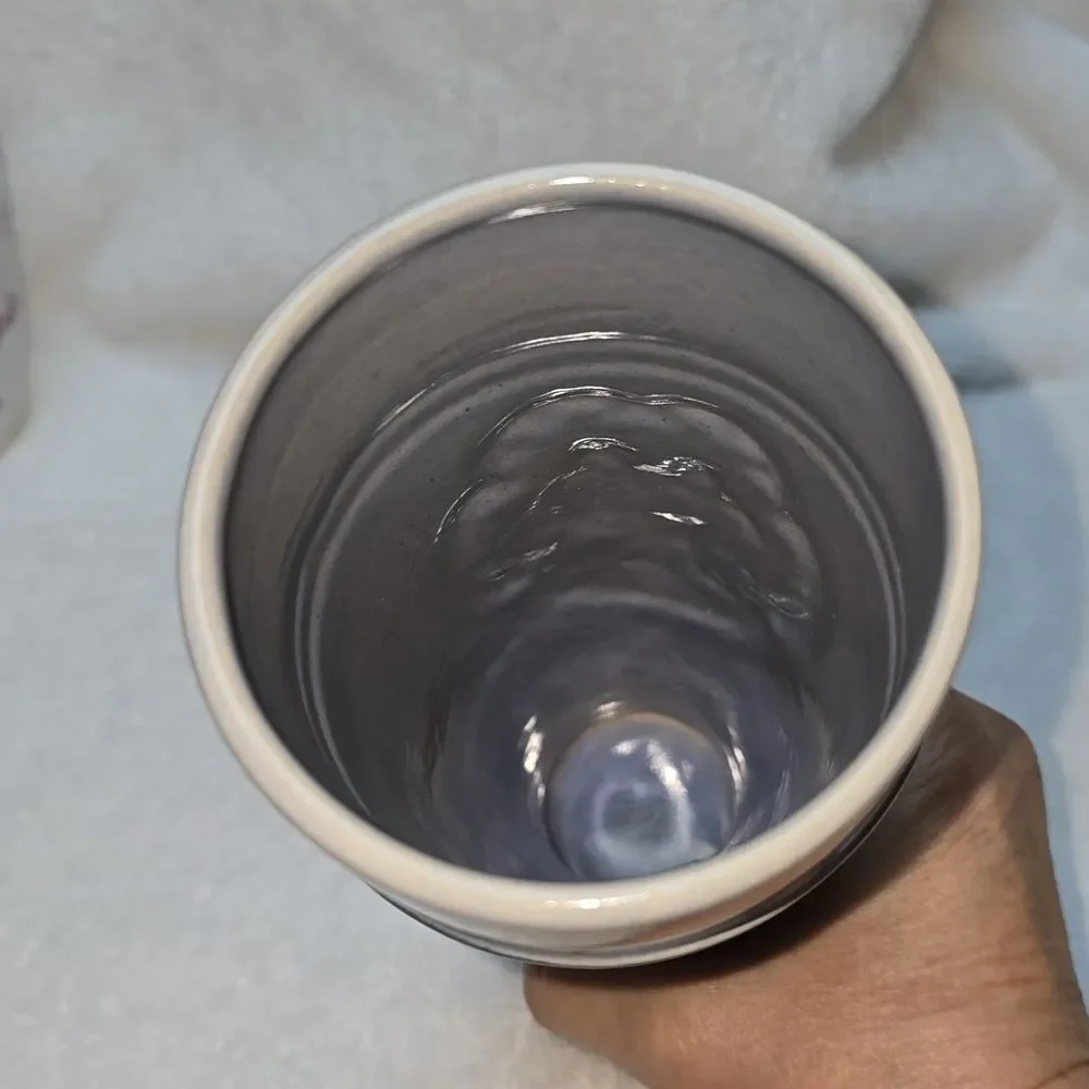 Pilsner or  Beer mug, blue beer glass  - stein is .5 liter